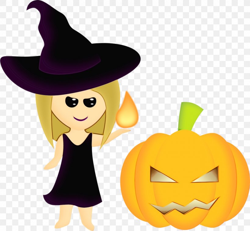 Witch Cartoon, PNG, 1280x1184px, Watercolor, Calabaza, Character, Character Created By, Costume Download Free