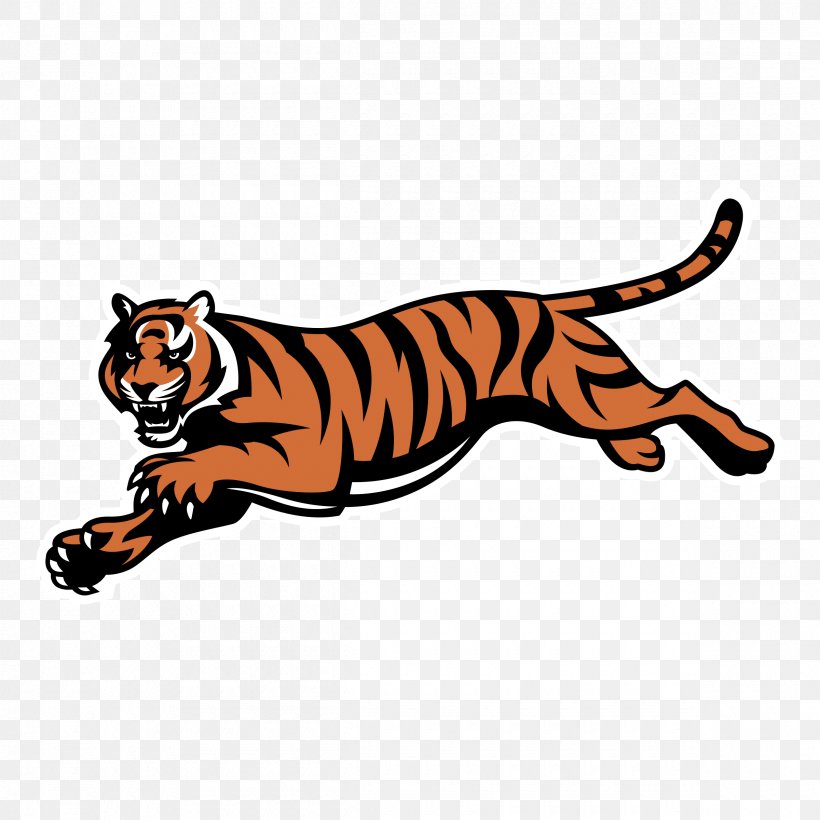 Cincinnati Bengals NFL Logo American Football Clip Art, PNG, 2400x2400px, Cincinnati Bengals, American Football, American Football League, Animal Figure, Big Cats Download Free