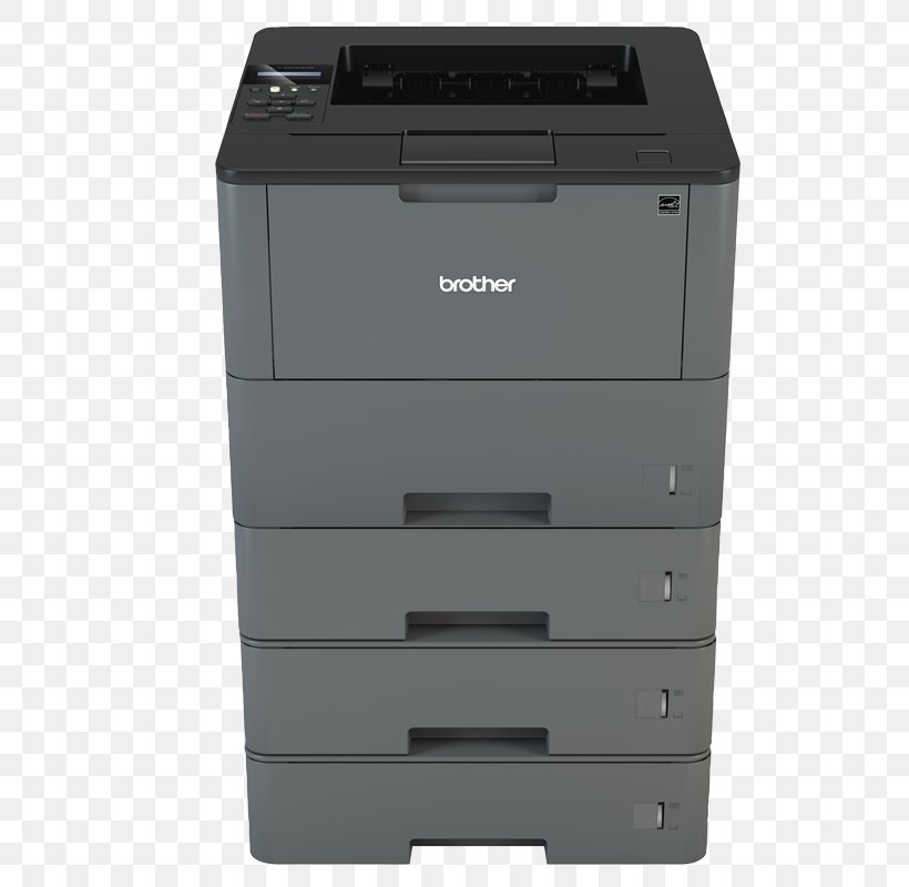 Laser Printing Inkjet Printing Printer Brother HL-L5200DW Photocopier, PNG, 800x800px, Laser Printing, Brother Industries, Dots Per Inch, Drawer, Electronic Device Download Free