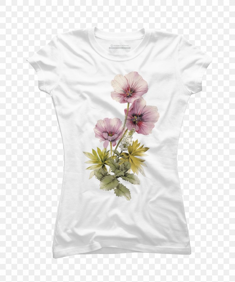 T-shirt Clothing Design By Humans Hoodie, PNG, 1500x1800px, Tshirt, Cardigan, Clothing, Design By Humans, Flower Download Free
