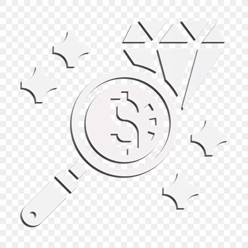 Research Icon Saving And Investment Icon Diamond Icon, PNG, 1270x1270px, Research Icon, Blackandwhite, Circle, Diamond Icon, Emblem Download Free