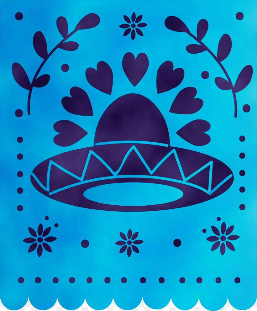 Visual Arts Font Pattern Symmetry Turquoise, PNG, 2478x3000px, Mexican Bunting, Computer, M, Paint, Symmetry Download Free