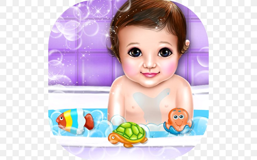 Infant Android Child Game, PNG, 512x512px, Infant, Android, Baby Boy, Cheek, Child Download Free
