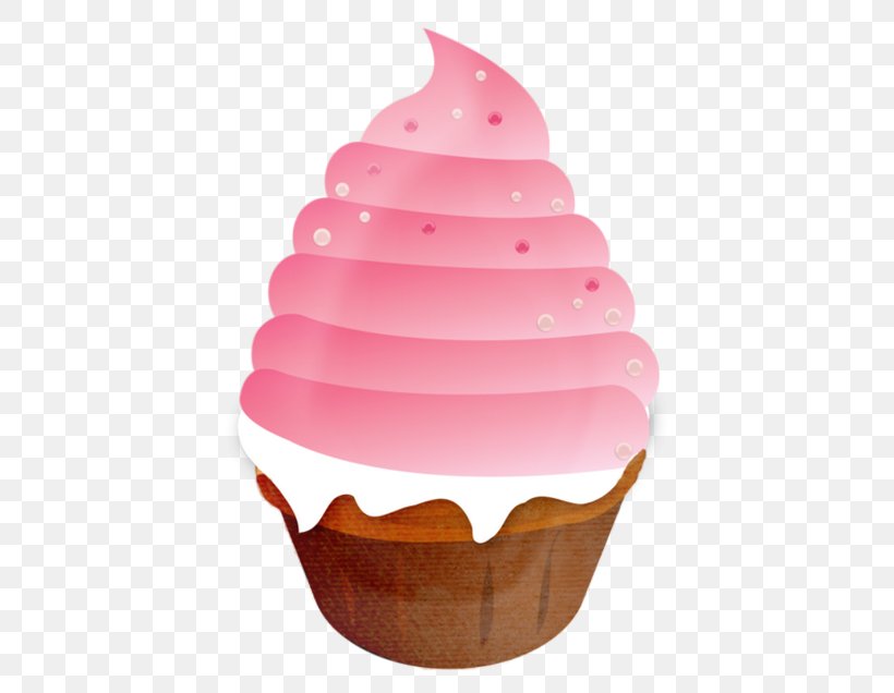 Pink Dessert Cupcake Baking Cup Soft Serve Ice Creams, PNG, 443x636px, Pink, Baking Cup, Buttercream, Cupcake, Dessert Download Free