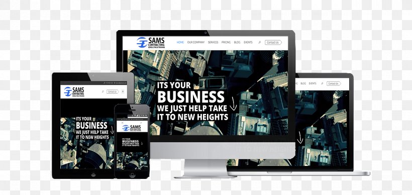 Web Development Responsive Web Design Sams Contracting Consulting And Training LLC, PNG, 1200x570px, Web Development, Architecture, Brand, Business, Communication Download Free