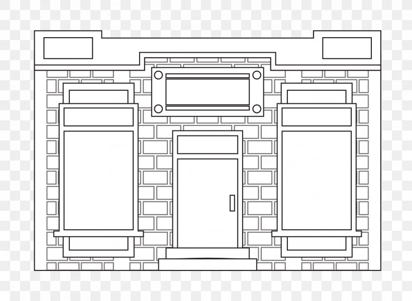 Architecture Facade Floor Plan Furniture, PNG, 1969x1443px, Architecture, Area, Black And White, Diagram, Drawing Download Free