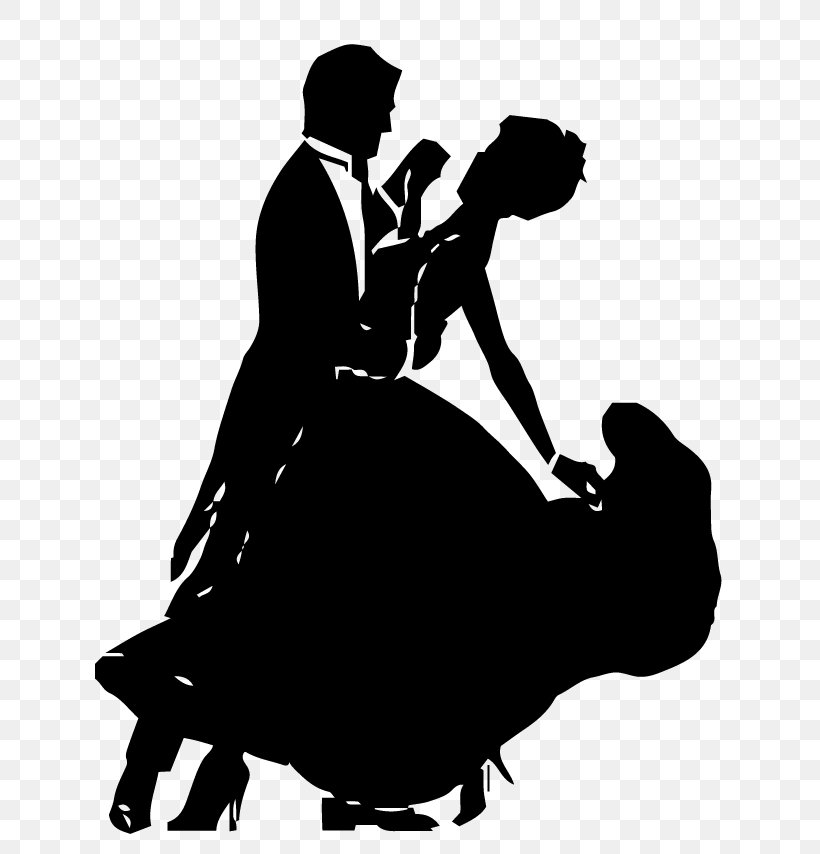 Ballroom Dance Silhouette Waltz Clip Art Png 670x854px