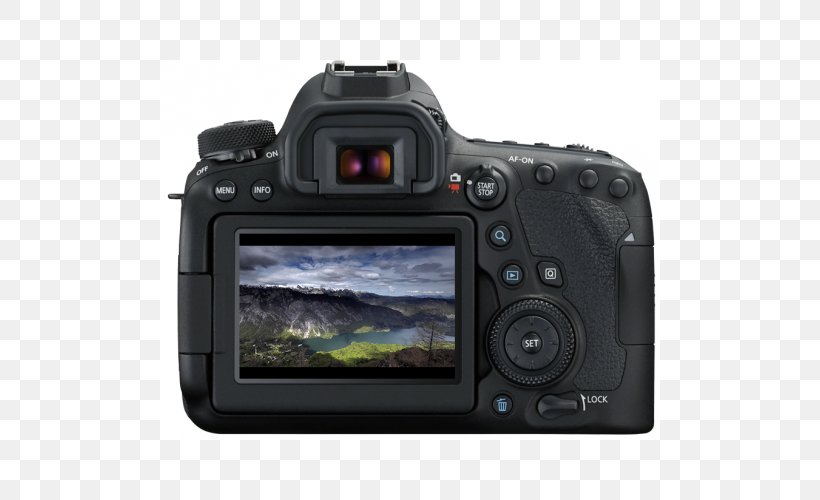 Canon EOS 6D Full-frame Digital SLR Camera, PNG, 500x500px, Canon Eos 6d, Camera, Camera Accessory, Camera Lens, Cameras Optics Download Free