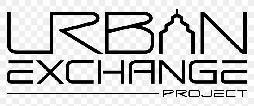 Urban Exchange Project Fashion Brand Logo, PNG, 1900x800px, Fashion, Area, Black, Black And White, Brand Download Free