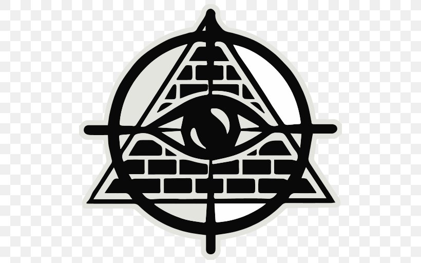 Eye Of Providence Decal Sticker Divine Providence Symbol, PNG, 512x512px, Eye Of Providence, Black And White, Brand, Bumper, Bumper Sticker Download Free