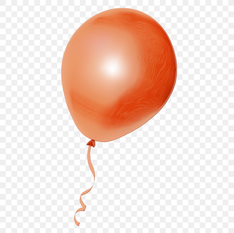Orange Balloon, PNG, 500x817px, Balloon, Orange, Party Supply Download Free