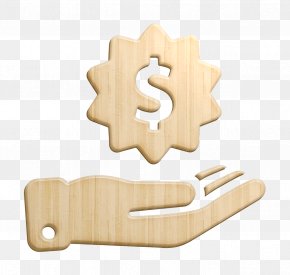 Wood Finger - Ecommerce Icon Discount Icon Commerce Icon PNG