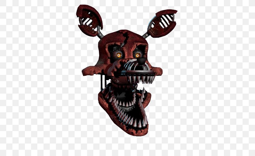 Five Nights At Freddy's 4 Nightmare Art Clip Art, PNG, 500x500px, Nightmare, Art, Bone, Deviantart, Digital Art Download Free