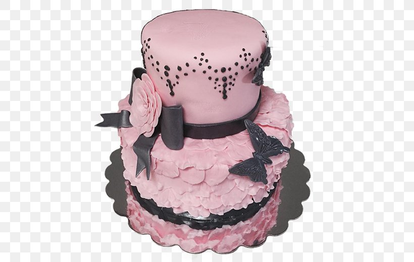 Birthday Cake Cake Decorating Torte Pink M, PNG, 519x519px, Birthday Cake, Birthday, Buttercream, Cake, Cake Decorating Download Free
