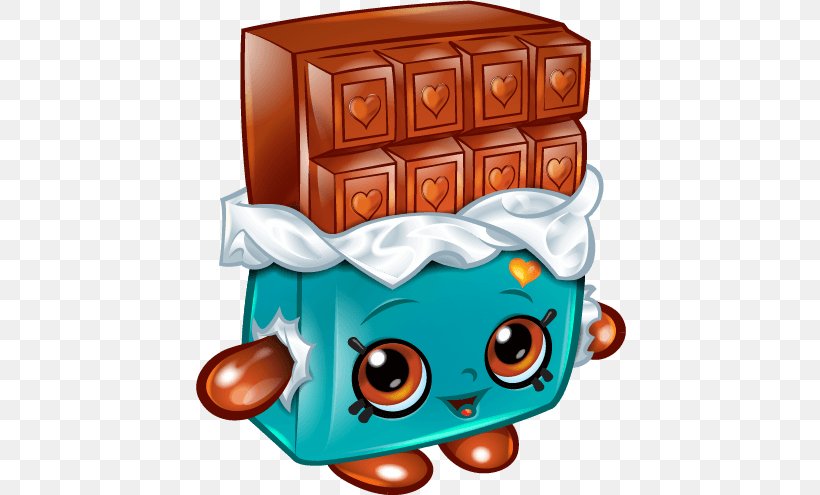 Chocolate Bar Shopkins Cupcake, PNG, 576x495px, Chocolate Bar, Birthday Cake, Cake, Candy, Cartoon Download Free