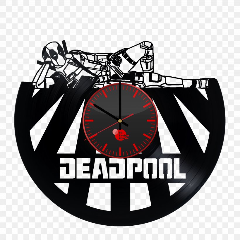 Deadpool Marvel Comics Superhero Phonograph Record, PNG, 4016x4016px, Watercolor, Cartoon, Flower, Frame, Heart Download Free