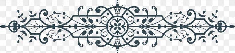 Ornament Visual Arts Pattern, PNG, 2501x570px, Ornament, Art, Artwork, Baroque, Black Download Free