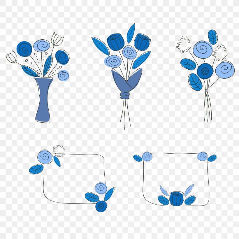 Flower Bouquet Blue, PNG, 2400x2400px, Flower Bouquet, Blue, Bride, Flower, Nosegay Download Free