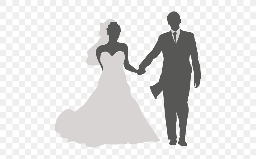 Marriage, PNG, 512x512px, Marriage, Black And White, Dress, Gown, Groom Download Free