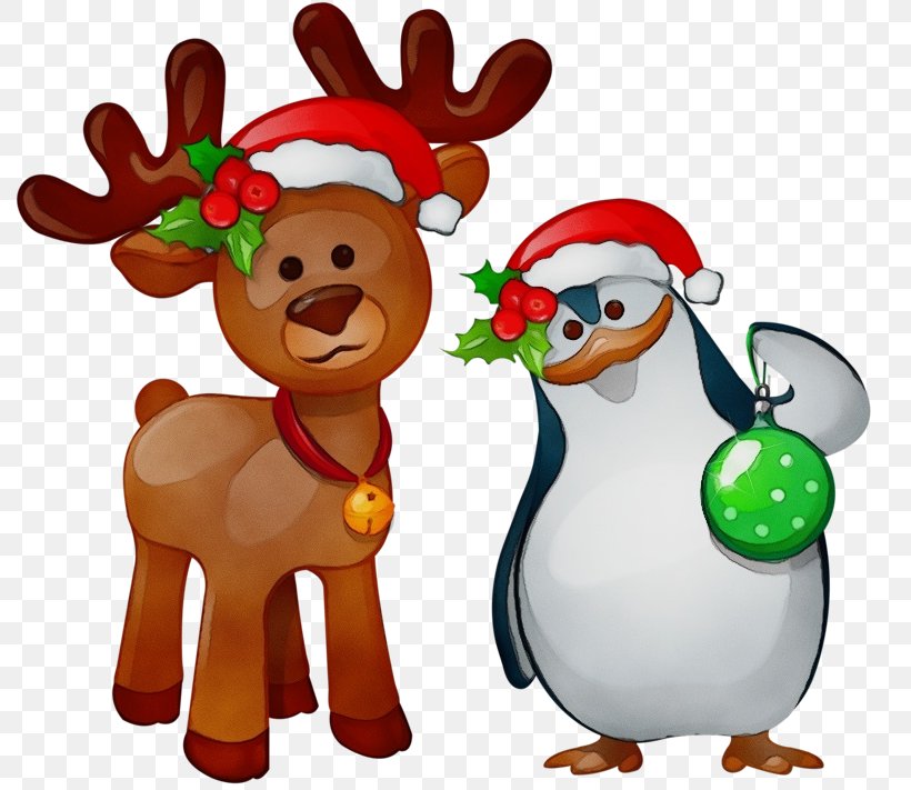 Reindeer, PNG, 800x711px, Watercolor, Cartoon, Christmas, Christmas Eve, Deer Download Free