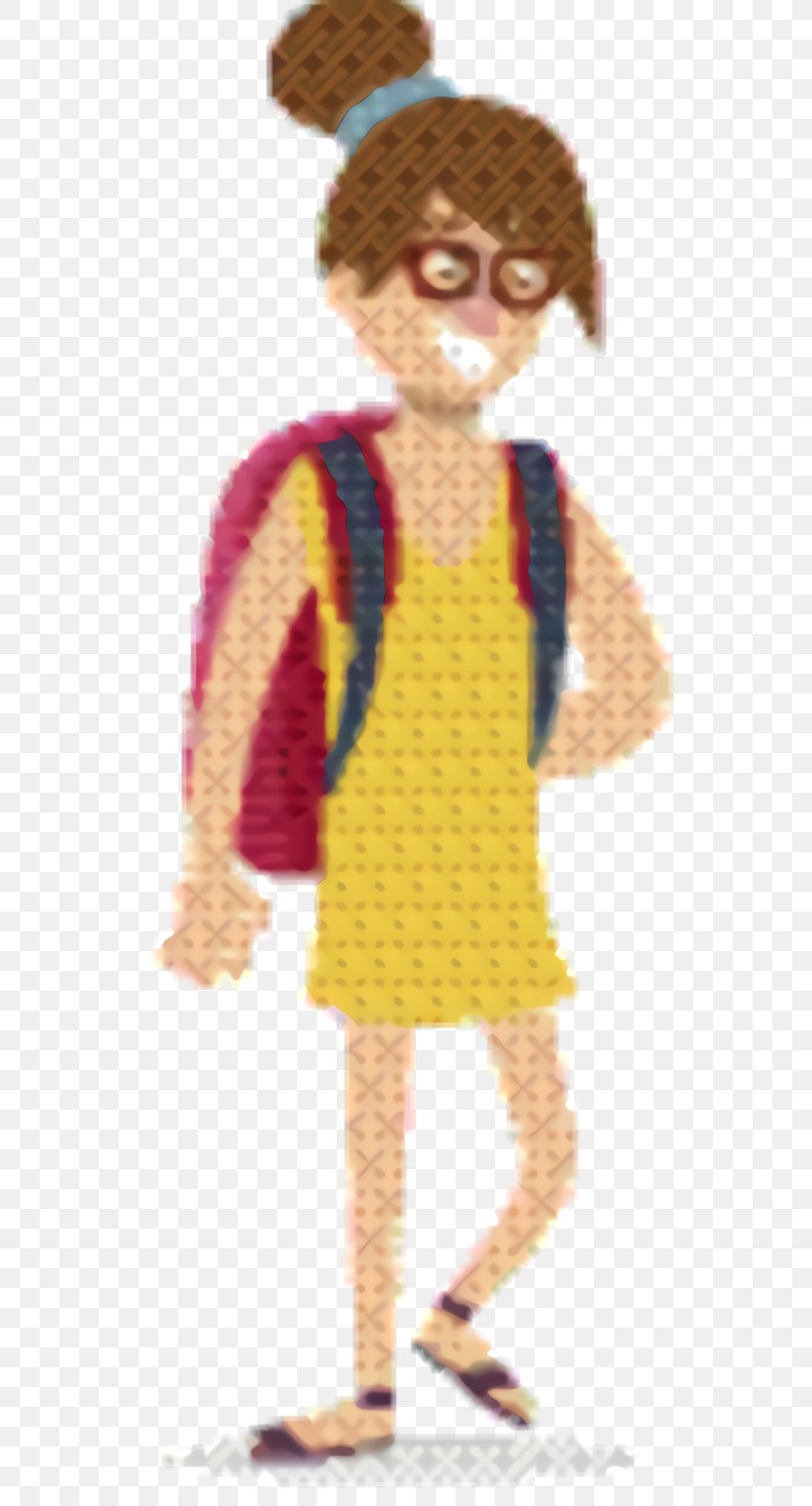Yellow Background, PNG, 592x1520px, Character, Character Created By, Costume, Crochet, Doll Download Free