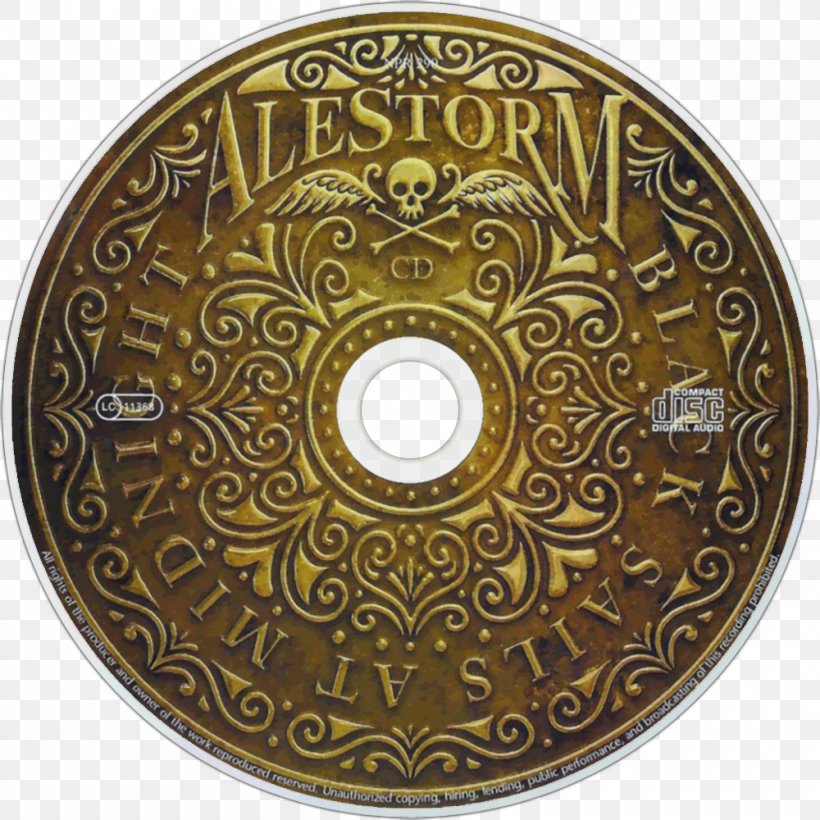 Alestorm Compact Disc Black Sails At Midnight Back Through Time Dvd Png 1000x1000px Watercolor Cartoon Flower