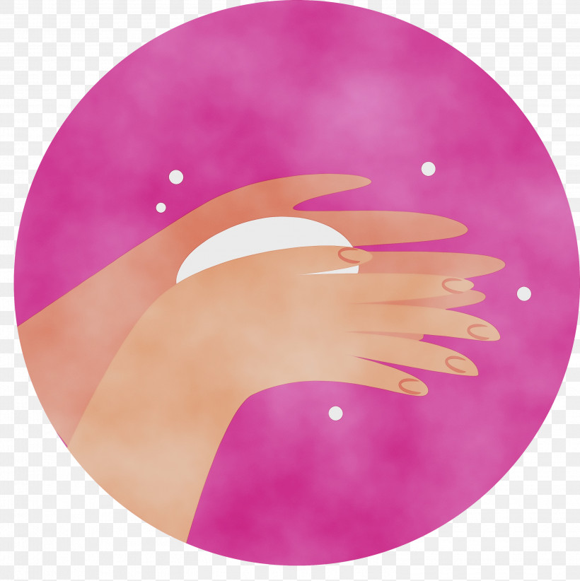 Pink M Lips, PNG, 2992x3000px, Hand Washing, Lips, Paint, Pink M, Watercolor Download Free
