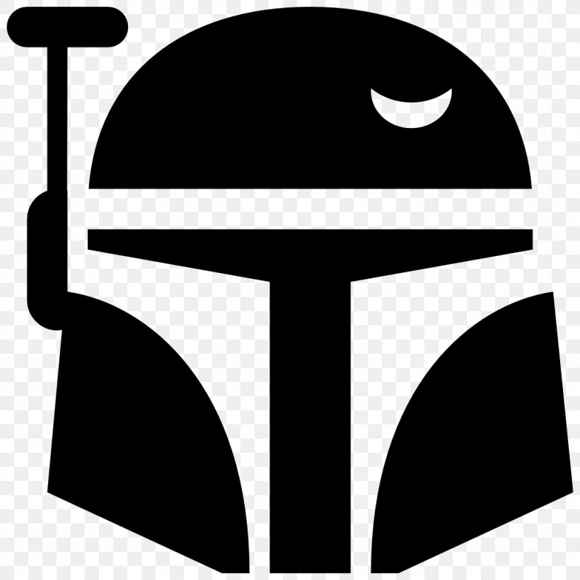 Boba Fett Jango Fett Mandalorian Leia Organa Star Wars, PNG, 1024x1024px, Boba Fett, Artwork, Black, Black And White, Bounty Hunter Download Free