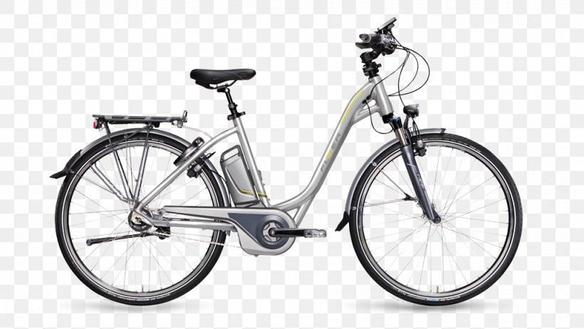 Electric Bicycle Cycling Electricity Step-through Frame, PNG, 1024x578px, Electric Bicycle, Bicycle, Bicycle Accessory, Bicycle Cranks, Bicycle Drivetrain Part Download Free