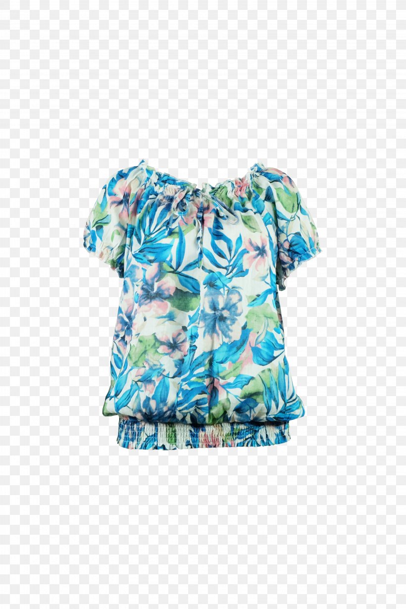 T-shirt Shoulder Sleeve Blouse Dress, PNG, 3264x4896px, Tshirt, Aqua, Blouse, Blue, Clothing Download Free