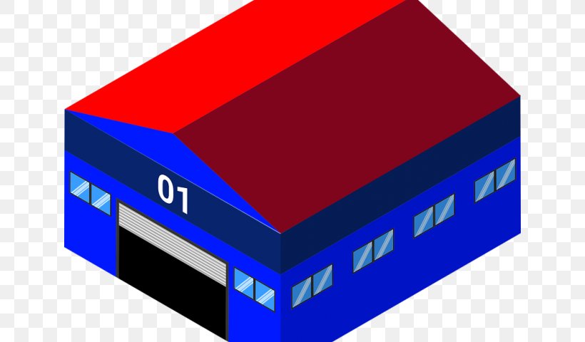 Warehouse Clip Art Vector Graphics Building, PNG, 640x480px, Warehouse, Blue, Building, Cargo, Distribution Download Free