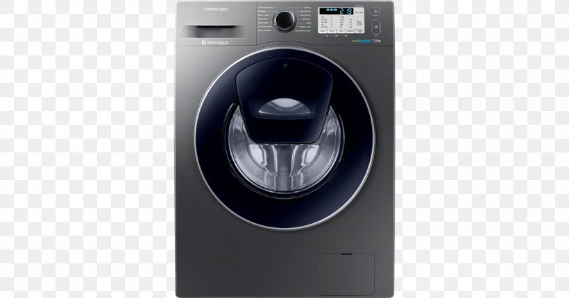 Washing Machines Laundry Samsung WW90K5413 Clothes Dryer, PNG, 1200x630px, Washing Machines, Clothes Dryer, Graphite, Home Appliance, Laundry Download Free