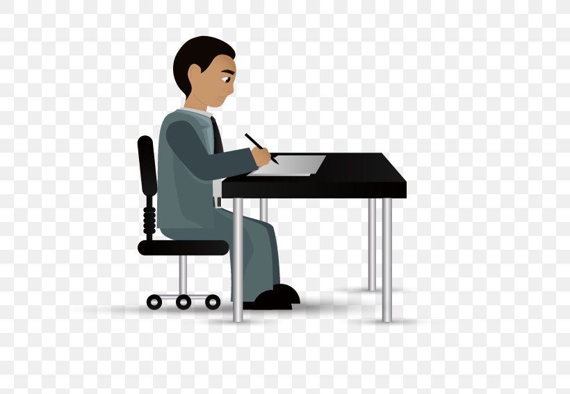 Business Computer File, PNG, 709x568px, Business, Cartoon, Chair, Civil Servant, Communication Download Free