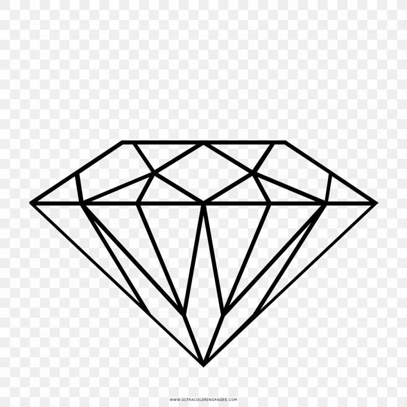 Diamond Cut Brilliant Gemological Institute Of America Engagement Ring, PNG, 1000x1000px, Diamond, Area, Black And White, Brilliant, Carat Download Free