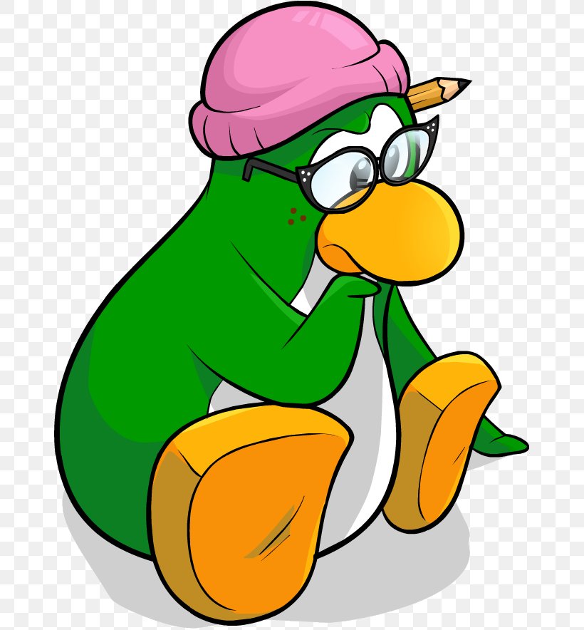 Duck Cartoon, PNG, 670x884px, Club Penguin, Aunt, Aunt Arctic, Bird, Cartoon Download Free