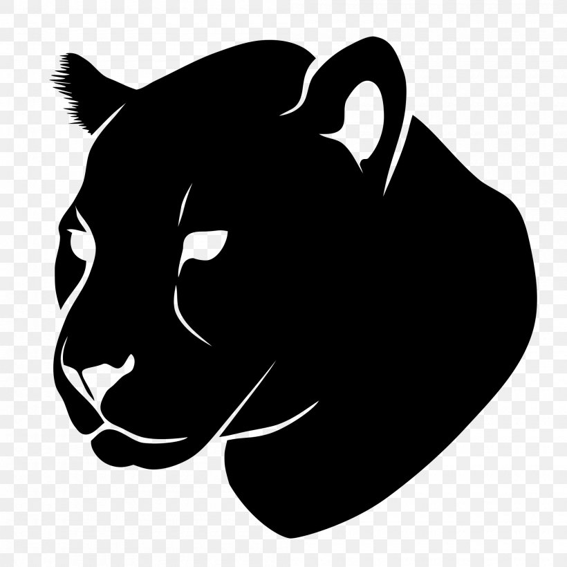 Jaguar Black Panther Leopard Clip Art, PNG, 2000x2000px, Jaguar, Big Cats, Black, Black And White, Black Panther Download Free