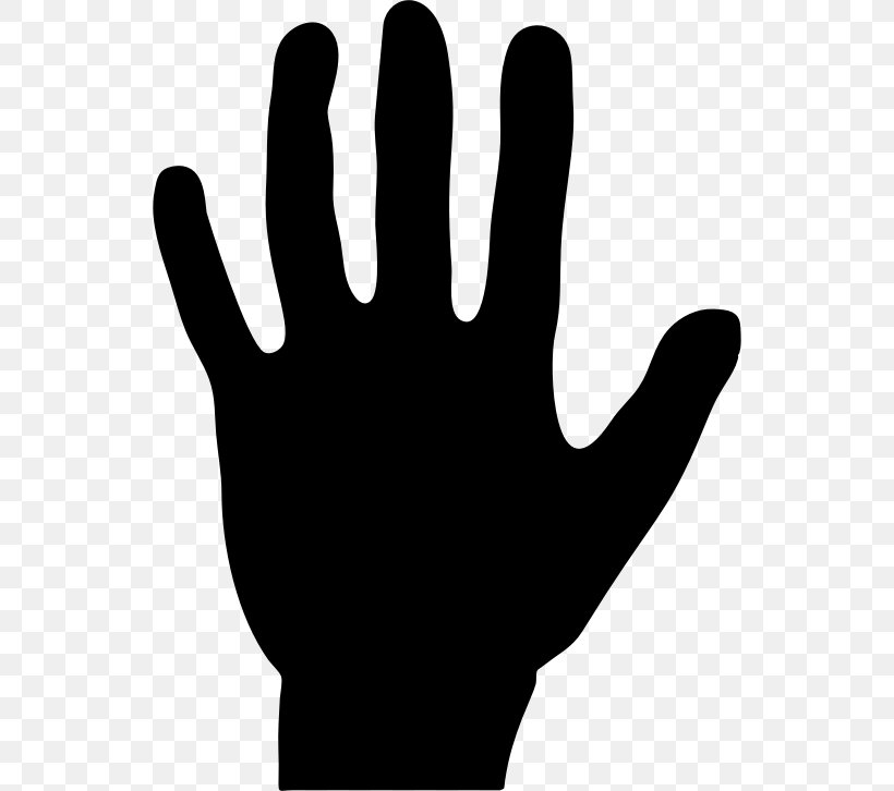 Silhouette Clip Art, PNG, 540x726px, Silhouette, Black And White, Finger, Glove, Hand Download Free