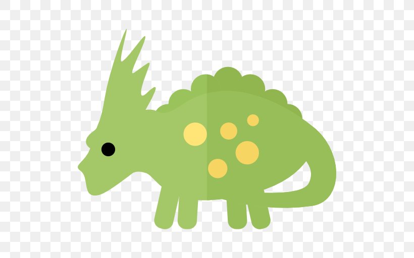 Triceratops Dinosaur, PNG, 512x512px, Triceratops, Amphibian, Animal, Cartoon, Dinosaur Download Free