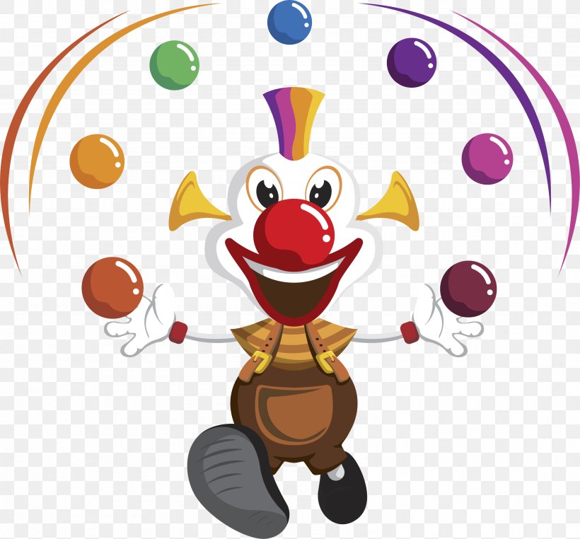 Clown Circus Fun 'N' Food Kingdom, PNG, 3350x3115px, Clown, Cartoon, Circus, Circus Clown, Drawing Download Free