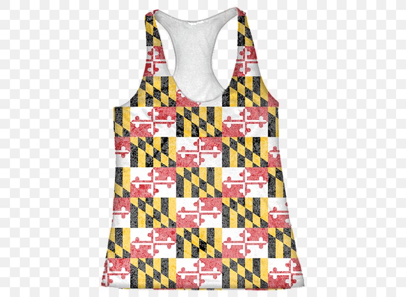 Flag Of Maryland Sleeve T-shirt I Would Define, In Brief, The Poetry Of Words As The Rhythmical Creation Of Beauty., PNG, 600x600px, Maryland, Active Tank, Clothing, Day Dress, Dress Download Free