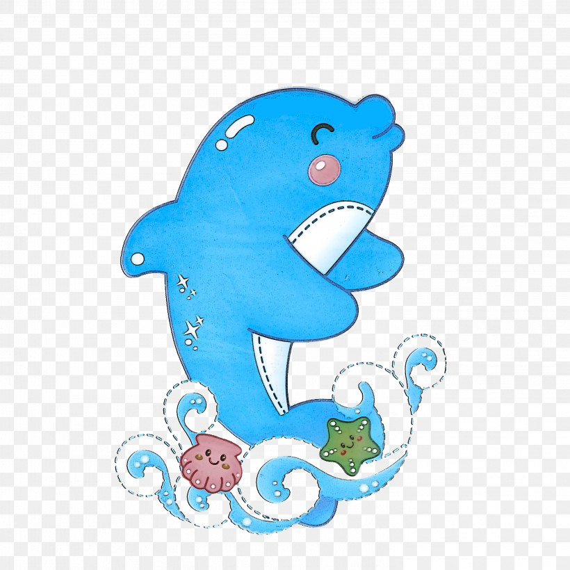 Blue Aqua Turquoise Animal Figure Dolphin, PNG, 2953x2953px, Blue, Animal Figure, Aqua, Dolphin, Turquoise Download Free