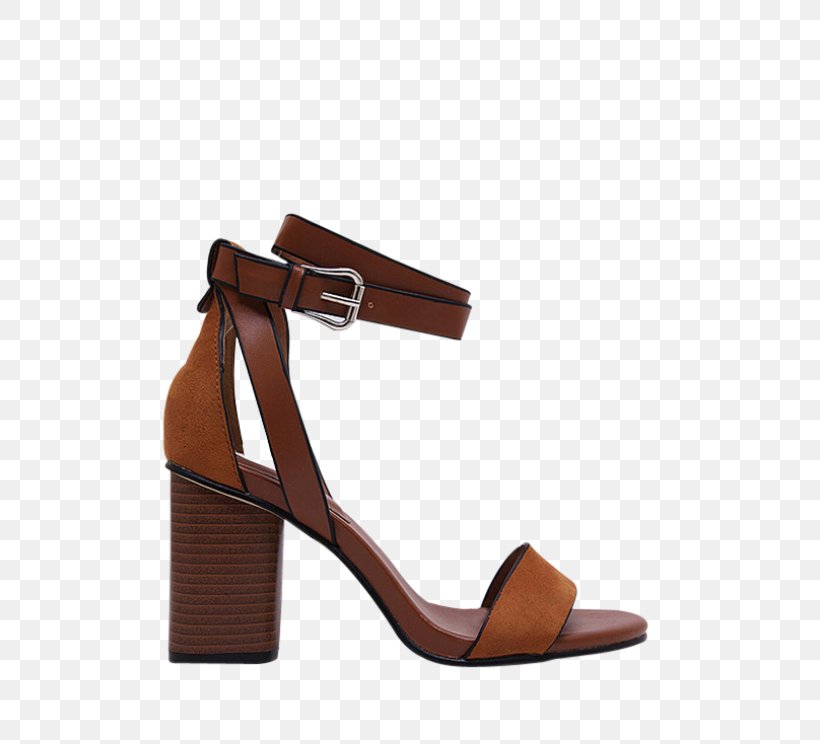 Sandal Shoe Heel Suede Ankle, PNG, 558x744px, Sandal, Ankle, Basic Pump, Brown, Clothing Download Free