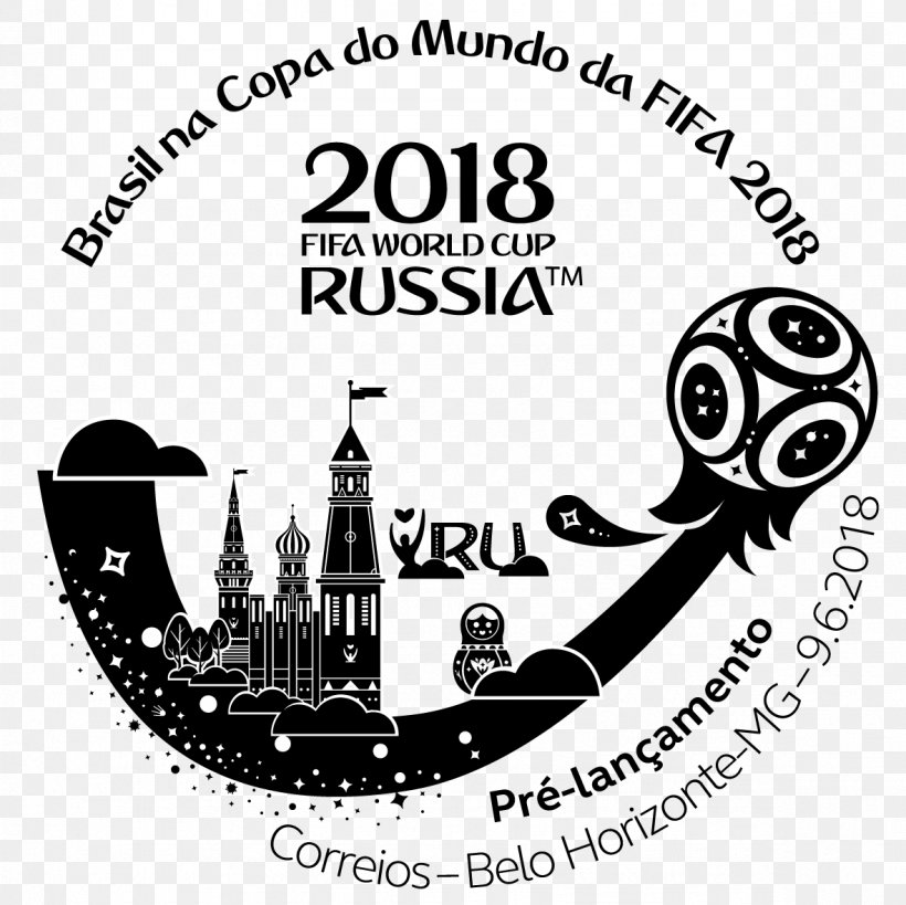 2018 World Cup Philately Rubber Stamp Postage Stamps Russia, PNG, 1181x1181px, 2018, 2018 World Cup, Black And White, Brand, Communication Download Free