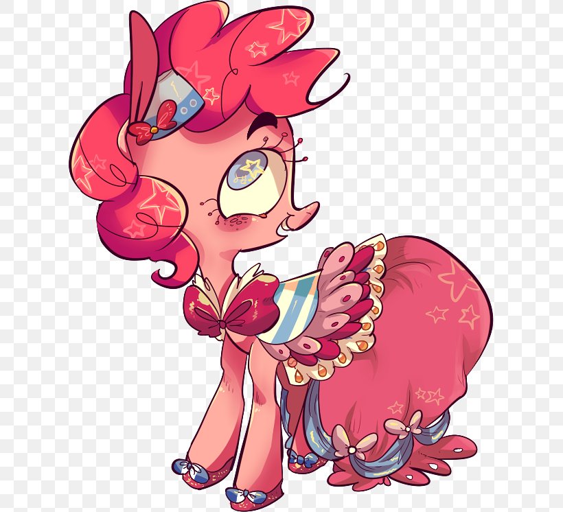 Pinkie Pie Pony Rainbow Dash Art, PNG, 619x746px, Watercolor, Cartoon, Flower, Frame, Heart Download Free