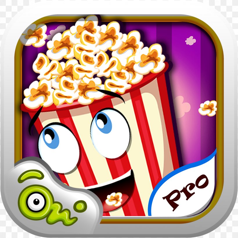 Popcorn Maker, PNG, 1024x1024px, Popcorn, Android, Android Ice Cream Sandwich, Appricot Studio 2d Games, Cooking Download Free