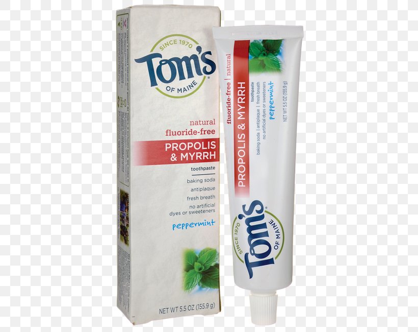 Tom's Of Maine Antiplaque & Whitening Toothpaste Mouthwash Tom's Of Maine Propolis & Myrrh Toothpaste, PNG, 650x650px, Toothpaste, Cosmetics, Cream, Deodorant, Fluoride Download Free