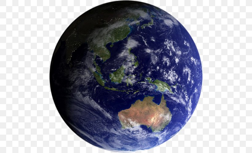 Australia Earth Satellite Imagery World, PNG, 500x500px, Australia, Astronomical Object, Atmosphere, Earth, Flat Earth Society Download Free