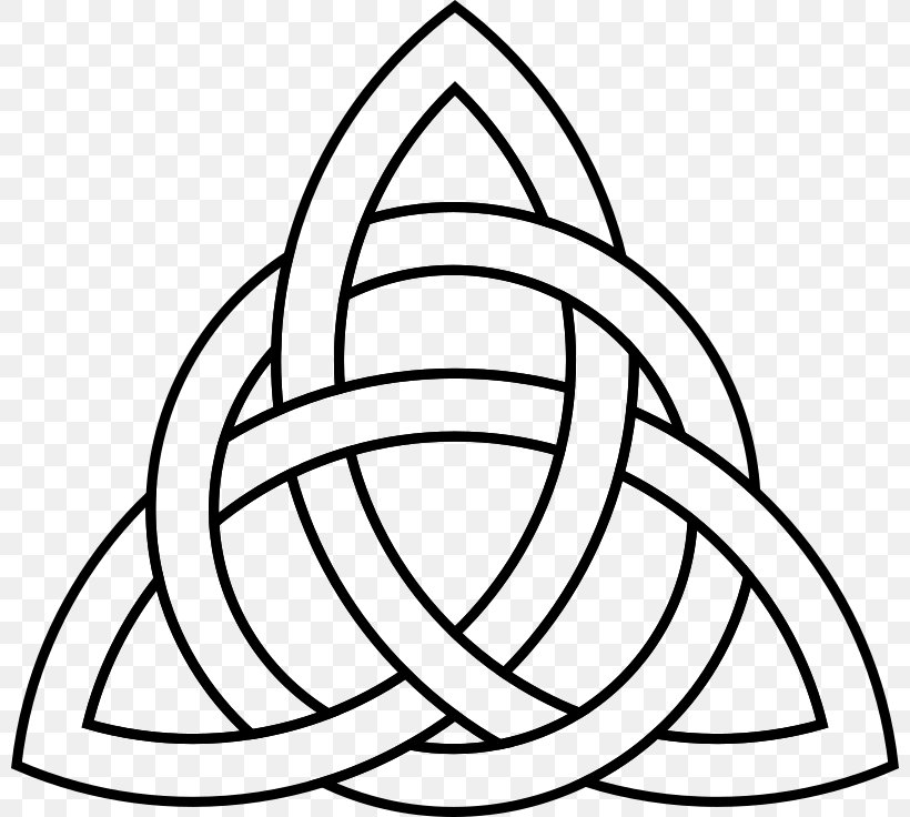 Celtic Knot Triquetra Celts Drawing, PNG, 800x736px, Celtic Knot, Area, Art, Black And White, Celtic Art Download Free