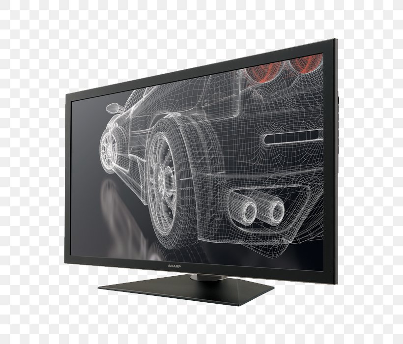 Computer Monitors Ultra-high-definition Television 4K Resolution Liquid-crystal Display LED-backlit LCD, PNG, 700x700px, 4k Resolution, Computer Monitors, Computer Monitor Accessory, Display Device, Display Resolution Download Free
