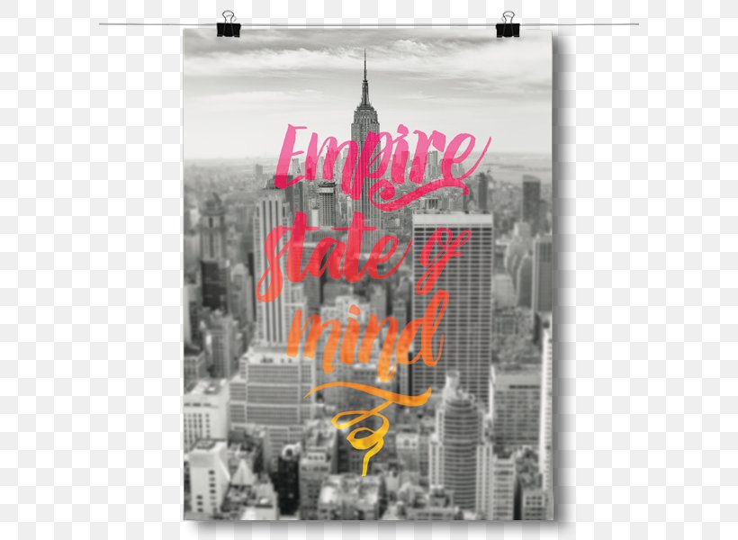 Empire State Building Brooklyn Skyline Poster Photography, PNG, 600x600px, Empire State Building, Advertising, Art, Brand, Brooklyn Download Free
